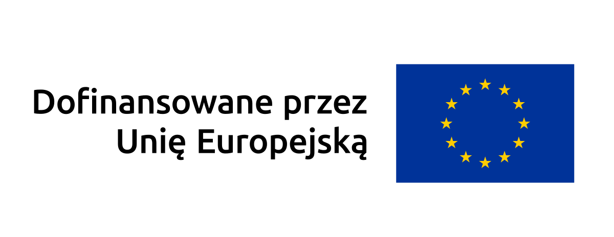 Flaga Unii logo dofinansowane przez Unię Europejską