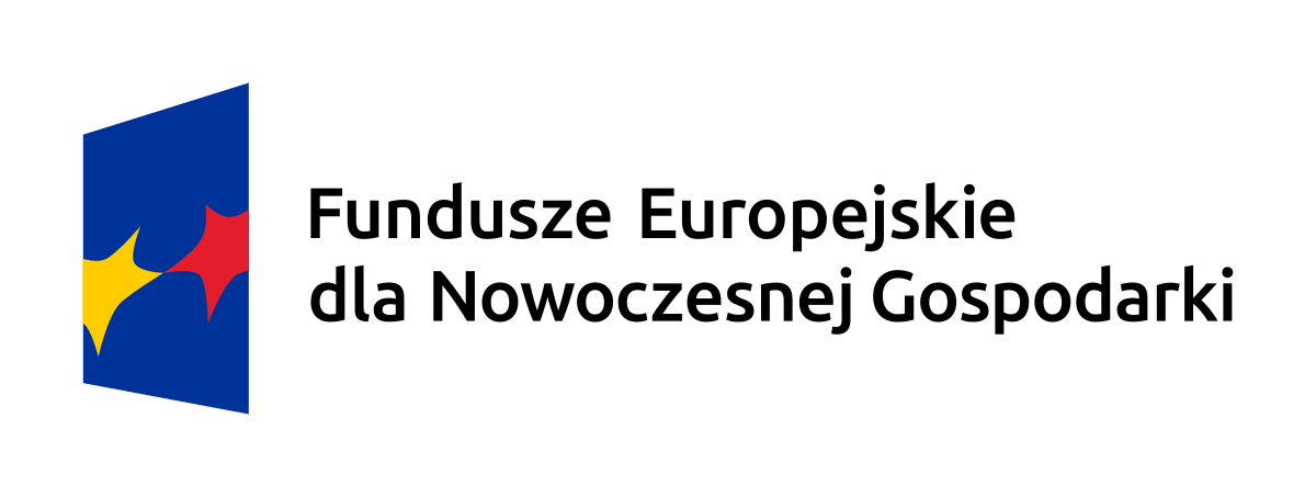 Logo Fundusze Europejskie dla nowoczesnej gospodarki